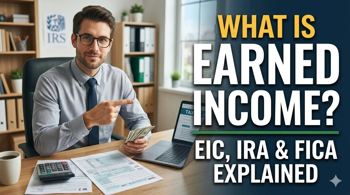 What Is Work Income Earned Income Explained: EIC, IRA & FICA Rules